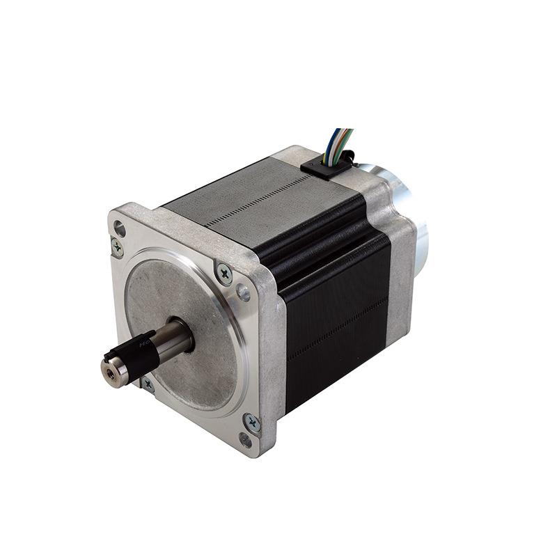 相直流86mm刹7车步进电机1.8YBX°步距角Y09两-59D3-38M高5精小体