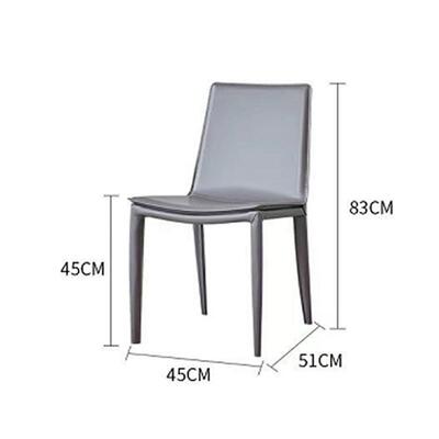 马BD8603鞍椅现厂代简背约皮餐酒店家用吃饭凳靠椅子椅家软包餐桌