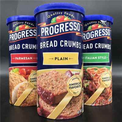 美国Progresso Bread Crumbs炸鸡翅猪扒烤鸡裹粉面包糠面包屑腌料