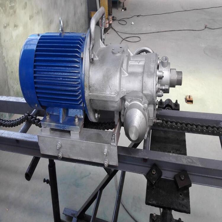 现货矿用kHYD140防爆型岩石电钻快速钻孔岩石钻机5.5kw滑道式钻机