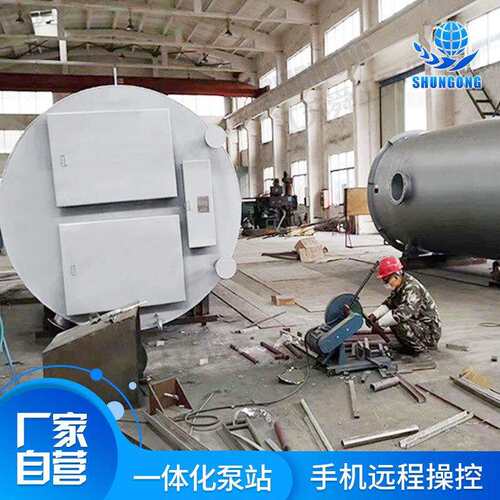 供应一体化泵站304不锈钢材质 雨污水收集提升不锈钢预制泵站