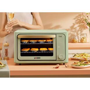 高比克UKOEO D1家用电烤箱烘焙多功能小型蛋糕烤箱全自动大容量