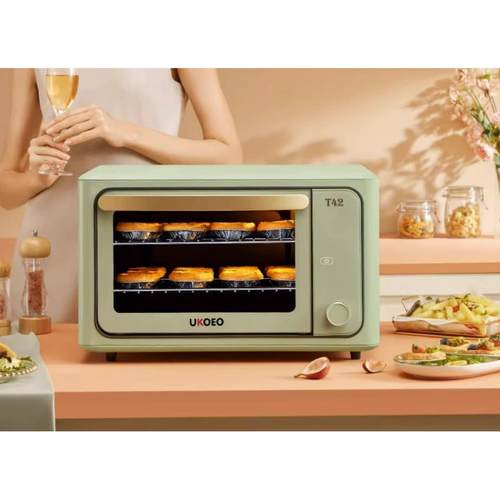 高比克UKOEO D1家用电烤箱烘焙多功能小型蛋糕烤箱全自动大容量