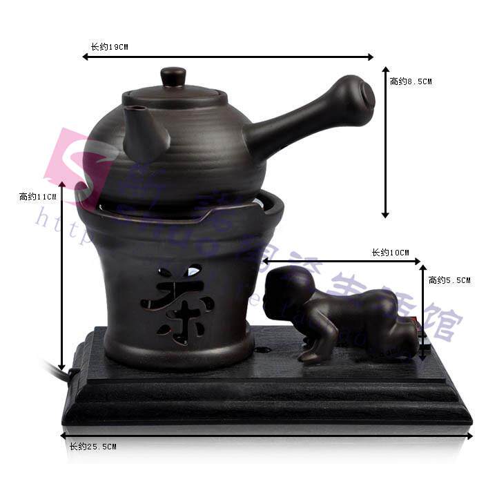 陶瓷黑晶炉烧水壶茶具陶瓷电热水壶功夫泡泡茶炉陶然炉快煮壶煮茶
