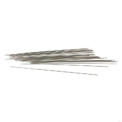 25 Pcs Long Straight Beading Needles for Creative Seed