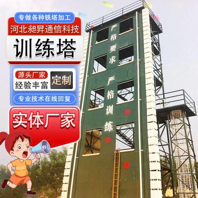 定制训练塔户外体能训练塔拉练塔双窗多层攀爬消防钢构