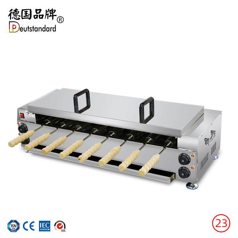 面包圈机电热烟仓卷横式烟囱卷机烤面包圈机蛋糕卷炉卧式面包烤箱