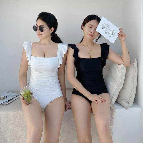 One piece belly covering slimming, backless bikini beach
