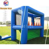 趣味运动会道具充气吹球射箭空中悬浮球户外暖场团建拓展游戏道具