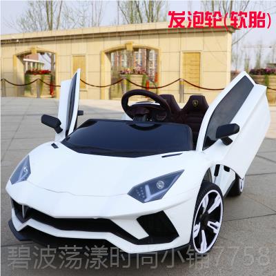 高档儿童电动车四轮驱汽车女孩宝宝小玩具车可坐人充电男遥控童摇