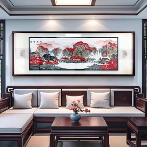 背景墙装饰画办公室现代装饰画