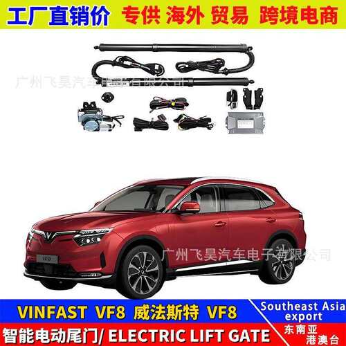 适用于越南车型维纳迅驰 VINFAST VF8改装自动后备箱升降电动尾门