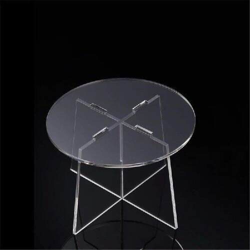 Acrylic Plant Stand Clear Corner Flower Display Holder