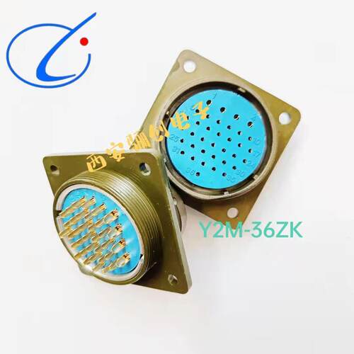 骊创圆形连接器Y28M-24TJ ZK Y28M-24TK ZJ 24芯公母头现货