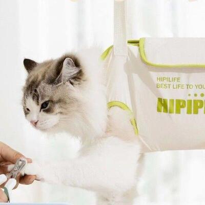 Thickened Pet Grooming Hammock Anti-Scratch Anti-Bite Cat