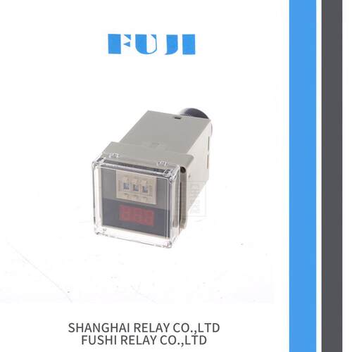 富继FUJI JSS20-48AMS 数显时间继电器 通电延时 可调220V 24V