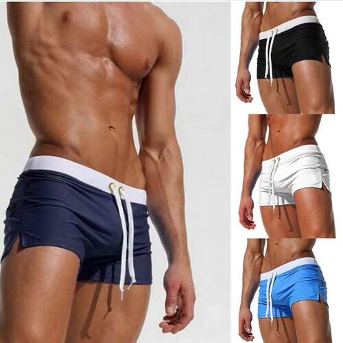 Men's anti awkward and anti light running shorts, tied