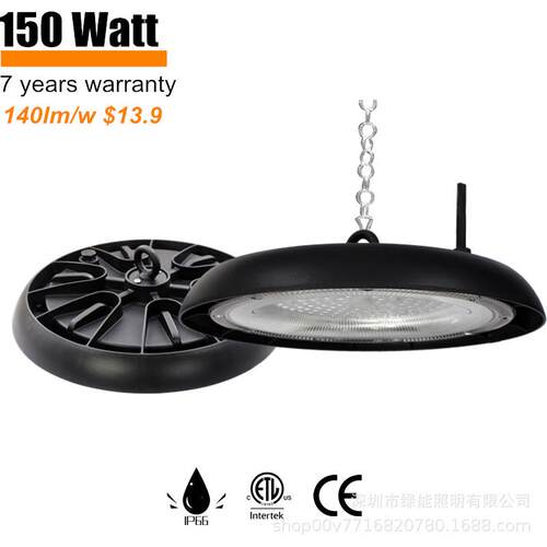 新品SAA CE CB跨境爆款高光效私模UFO工矿灯厂房灯高流明足瓦150W