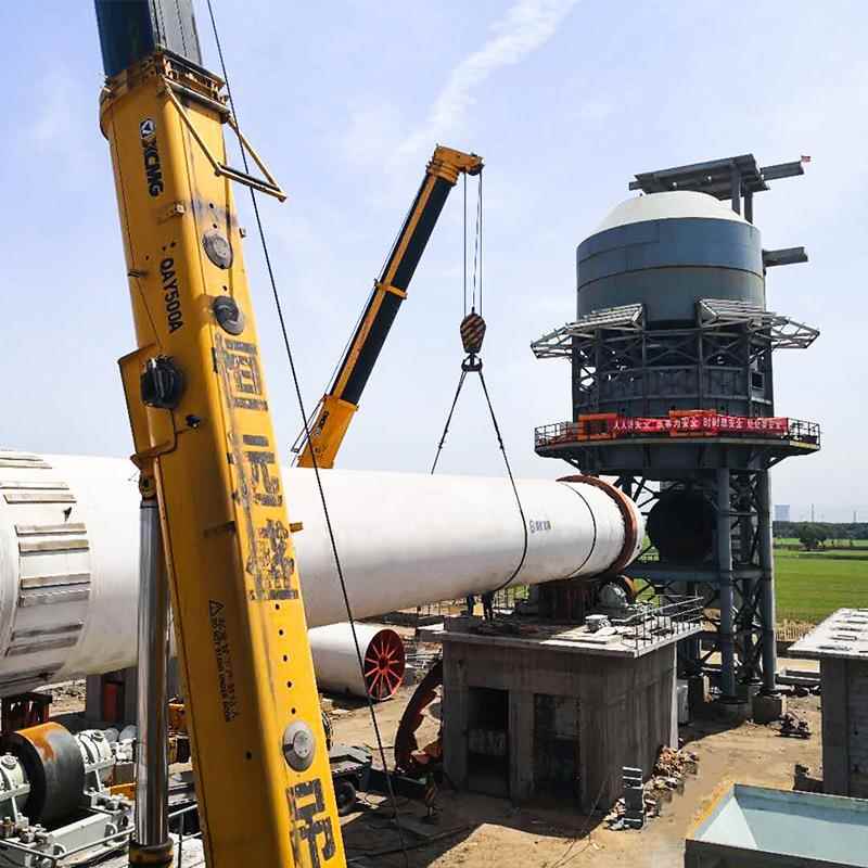 窑钢铁厂石灰日产150吨窑烧石灰生产线2.2×38m设备郑矿机器