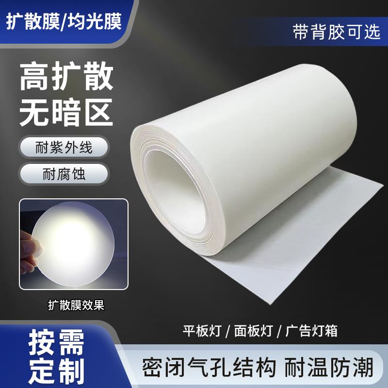 LED背光源PET均光膜匀光扩散膜柔光膜导光超薄面板灯箱专用指纹锁图片