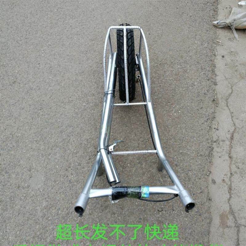 独轮手推车新款轻型农用手推车鸡公车加厚农用小推车手刹搬运车