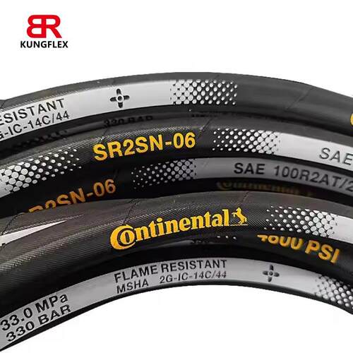 康迪泰克continental SR2SN 400Bar 二层钢丝编织液压高压油管液