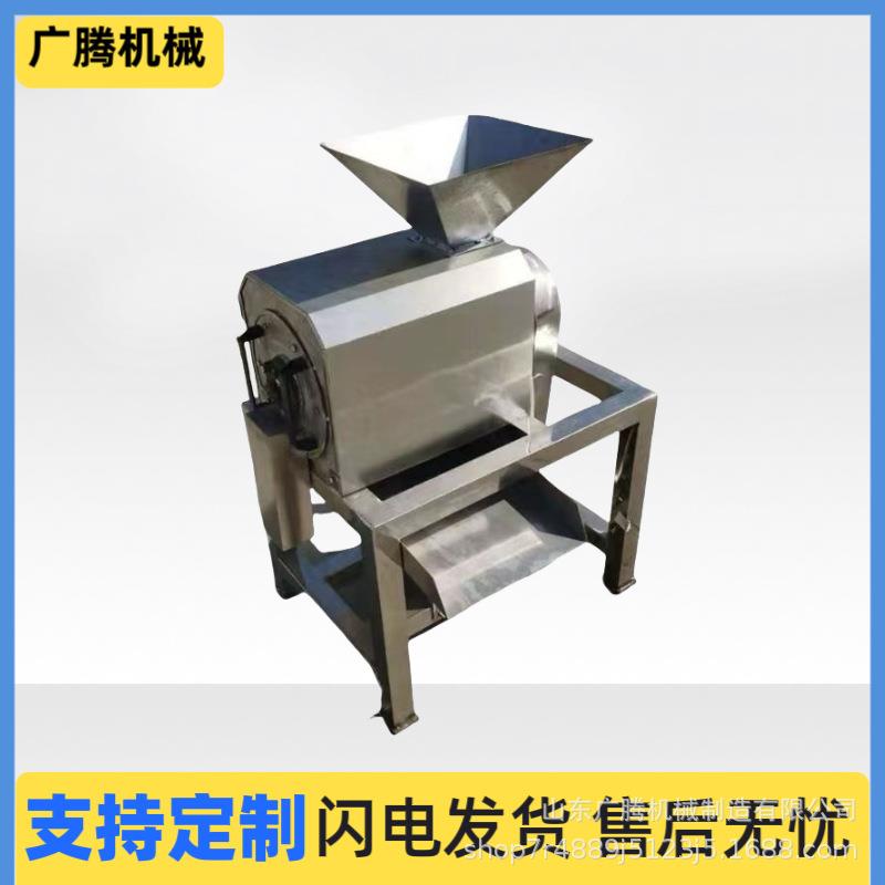 大型鲜果浆设备芒果水蜜桃草莓葡萄打浆机大产量水果去核原浆机