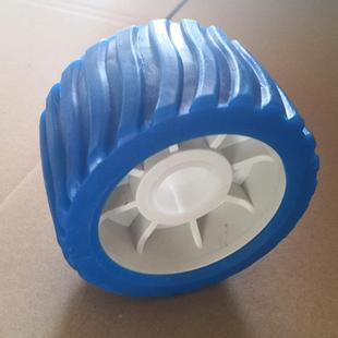 游艇拖车滚轮龙骨支撑滚轮快艇拖车顶轮滚轮组配件橡胶拖车滚轮