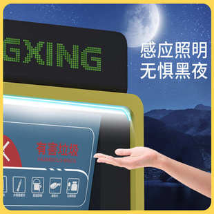 智能垃圾箱小区分类感应照明垃圾箱智能分类广告垃圾房户外垃圾站