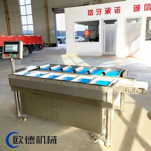 土豆配重秤生鲜农产品多工位目标重量组合秤精准配重自由调节