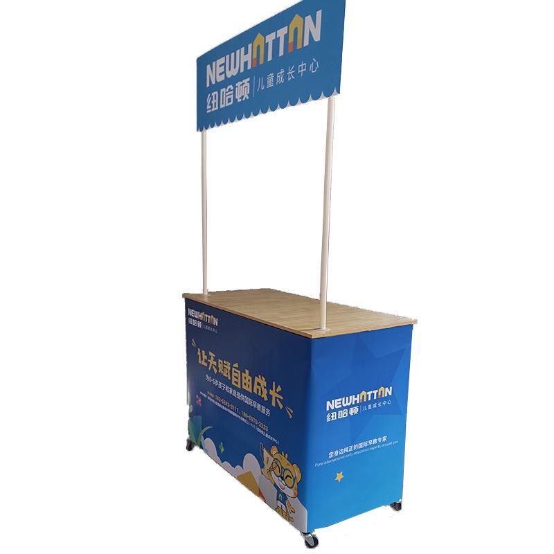 网红夜市摆轮摊小XHY-53推车折叠活动销台户外便携式带试饮品可尝