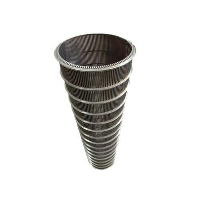 固滤液分离机网V型HX-21040绕丝滤筒楔形网滤3筒04316L不楔锈钢形