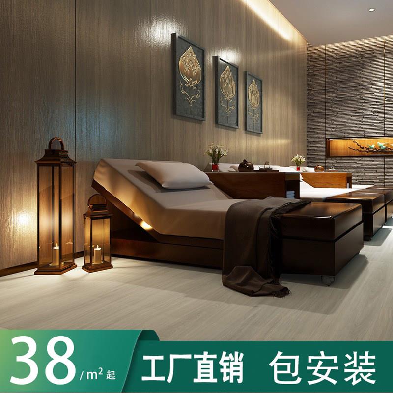 长沙高档木饰面墙板炭晶板防撞板集成板防潮别墅酒店墙面装修翻新