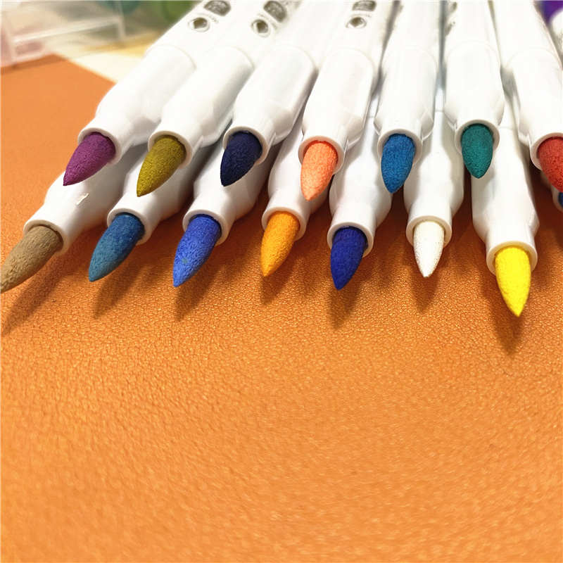 软头丙烯马克笔单色单支自选蓝色红色补色画室手抄报新年黄色绿色