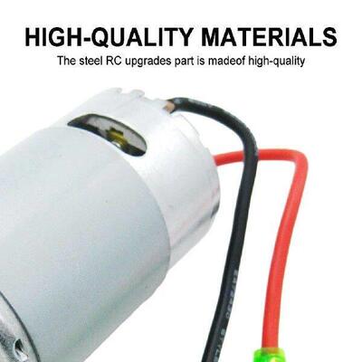RCGOFOLLOW Steel Brushed Motor RC Upgrade Part Rc Brushed