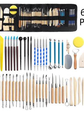 Pottery Clay Sculpting Tools Pottery Carving Tool Kit With C