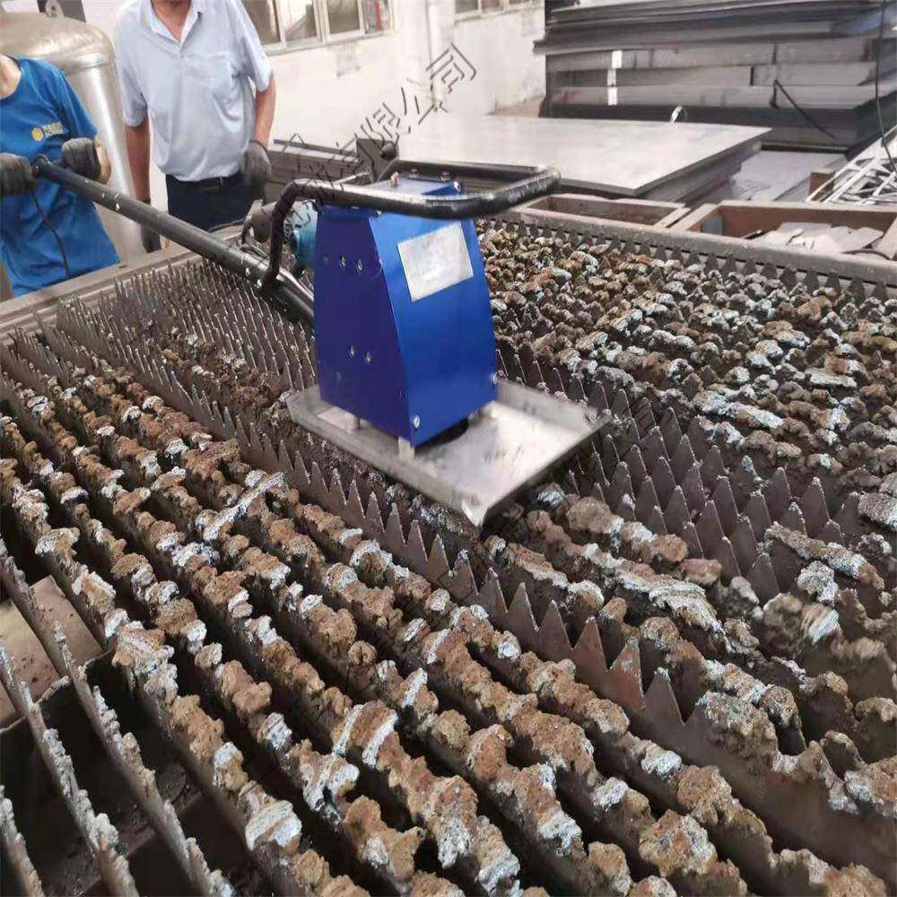 自动型激光剑栅除渣机工作台智能清洁电动齿条台面去除熔渣机