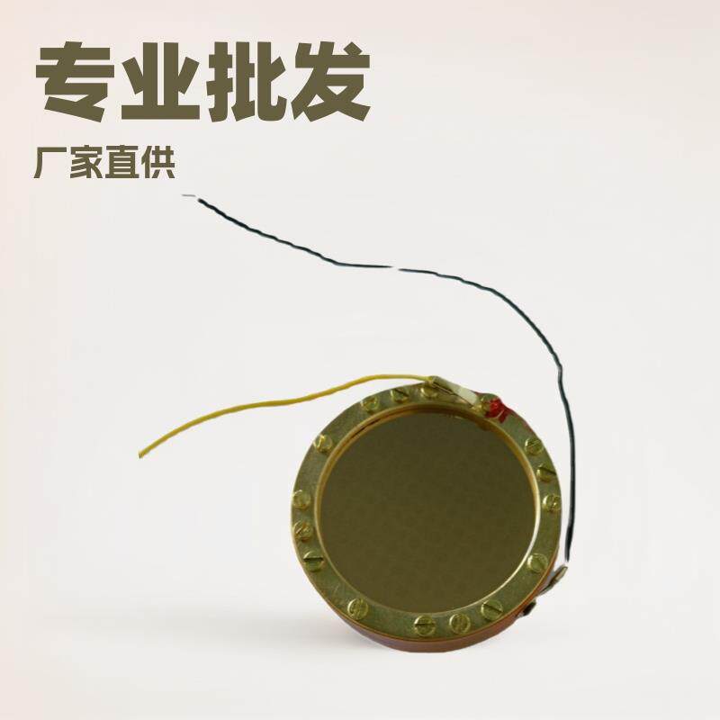 工厂专业大膜咪头单面音头34咪心电容麦克风咪心