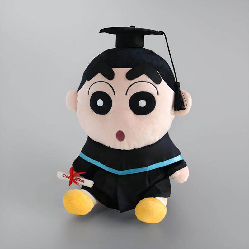 毕业熊公仔玩偶博士帽学士服玩具大学硕士礼物订制CityU城市大学