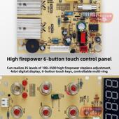 小黎线路板原装 电磁触摸三环控制主板光波电陶炉聚能灶通用电路板