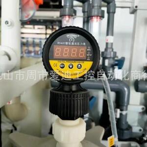 雅德数显压力表YDSX-055热销优质PP隔膜式智能通讯RS485数显压力