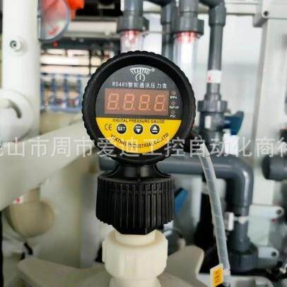 雅德数显压力表YDSX-055热销优质PP隔膜式智能通讯RS485数显压力