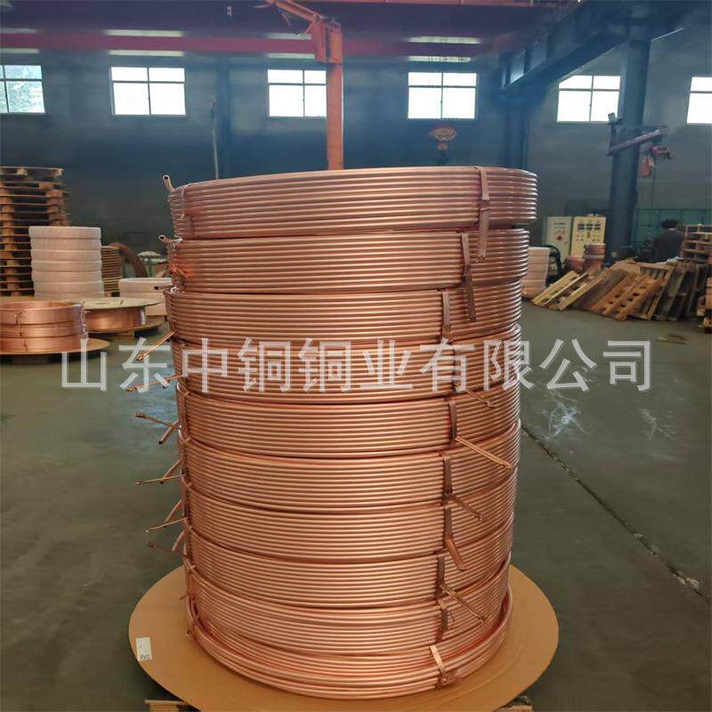 方管T2紫铜管方铜管紫矩铜管TLF形中高频感应圈铜铜管