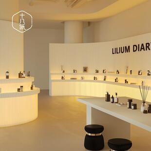 十八纸屏风折叠置物架隔断挡板商用办公图书馆发光纸屏风轻物纸墙