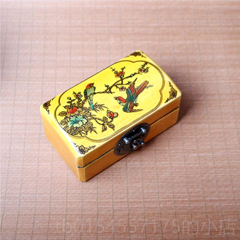 正品中风复古饰盒仿古珠宝盒/仿古化首妆盒仿古/首国饰盒