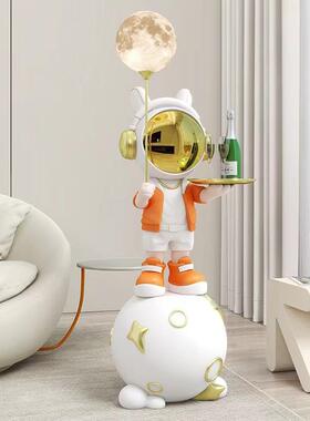 网红太空人航员DEL落地摆件居客厅户入电视柜沙发家旁边卧室装宇