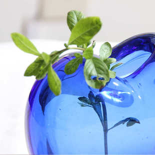 淄博琉璃摆件高档玻璃制品工艺品花瓶爆款家居装饰品客厅艺术