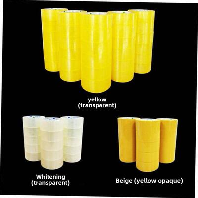 clear sellotape sticky opp packing tapes parcel tape胶纸5pcs