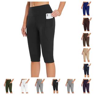 pants yoga fitness exercise plus Ladies leggings pocket