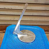 109商用电动碎冰机刨冰机通用配件宏达压盘 108 铝手柄压盘